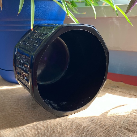 Black amethyst planter - Picture 2 of 4